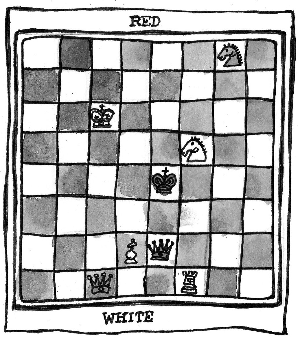 The Chess game features in Murder and Malice